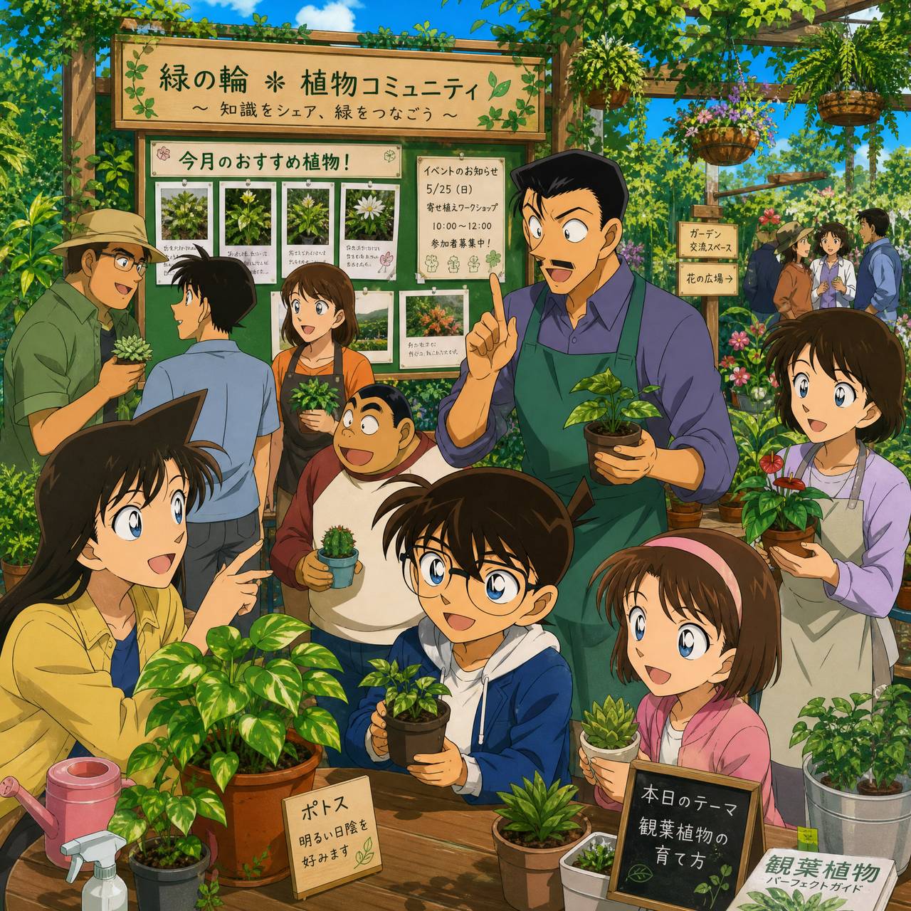 抖音风植物爱好与保护视频